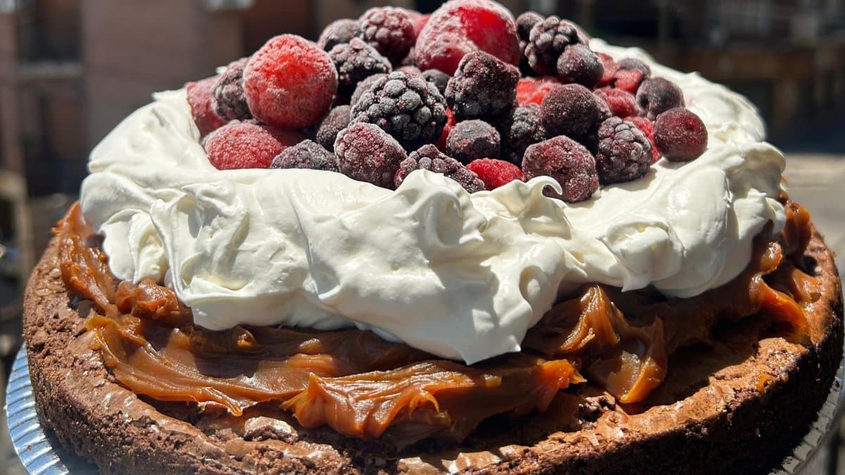 Torta de brownie